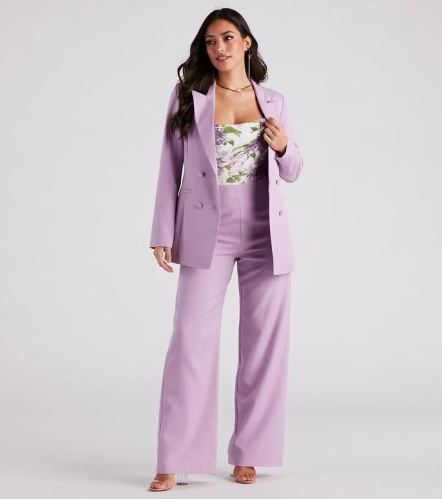 She Means Business Structured Blazer Product Image