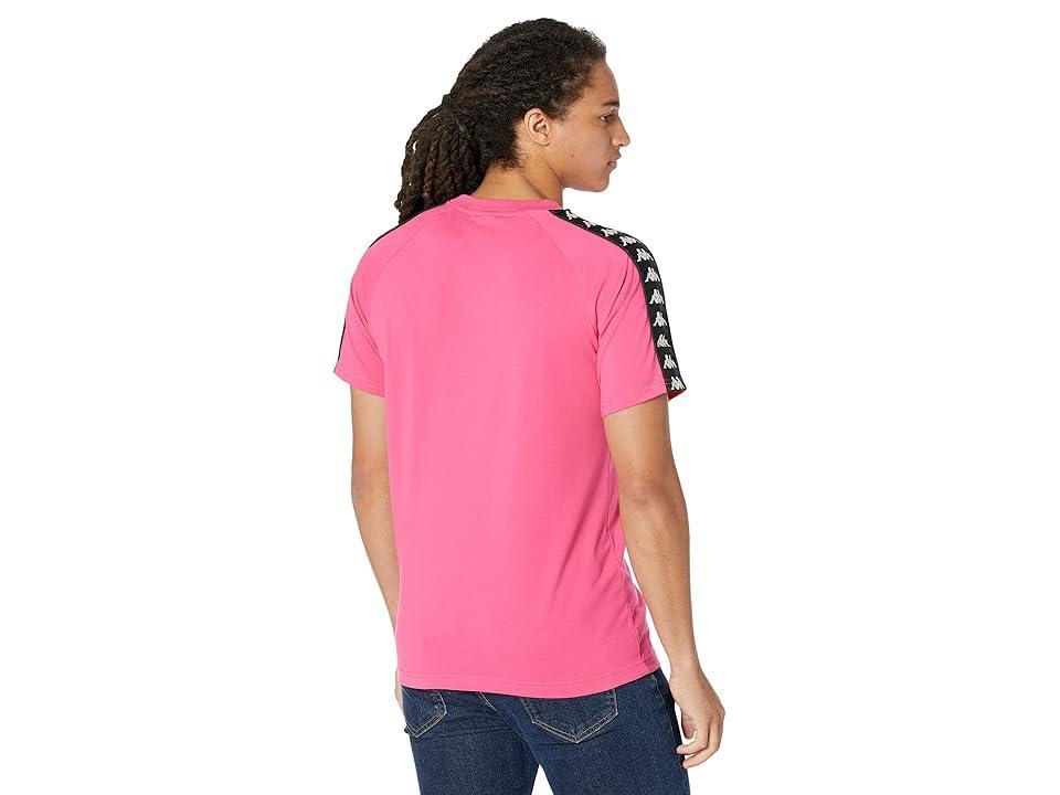 Kappa 222 Banda Balima (Fuchsia /Black/White Antique) Men's Clothing Product Image