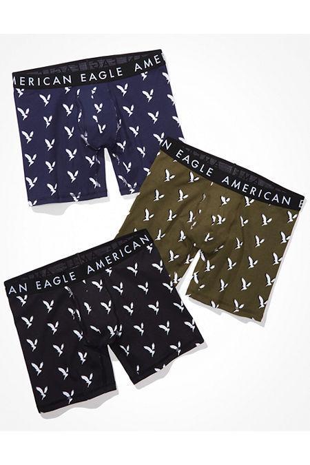 AEO Mens Eagle 6 Classic Boxer Brief 3-Pack Mens Product Image