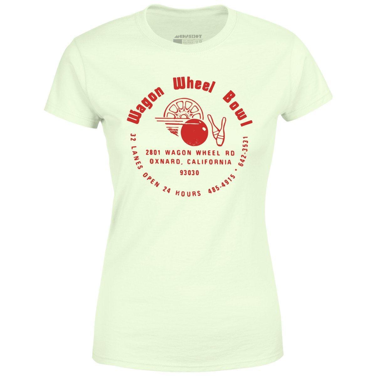 Wagon Wheel Bowl - Oxnard, CA - Vintage Bowling Alley - Women's T-Shirt Female Product Image