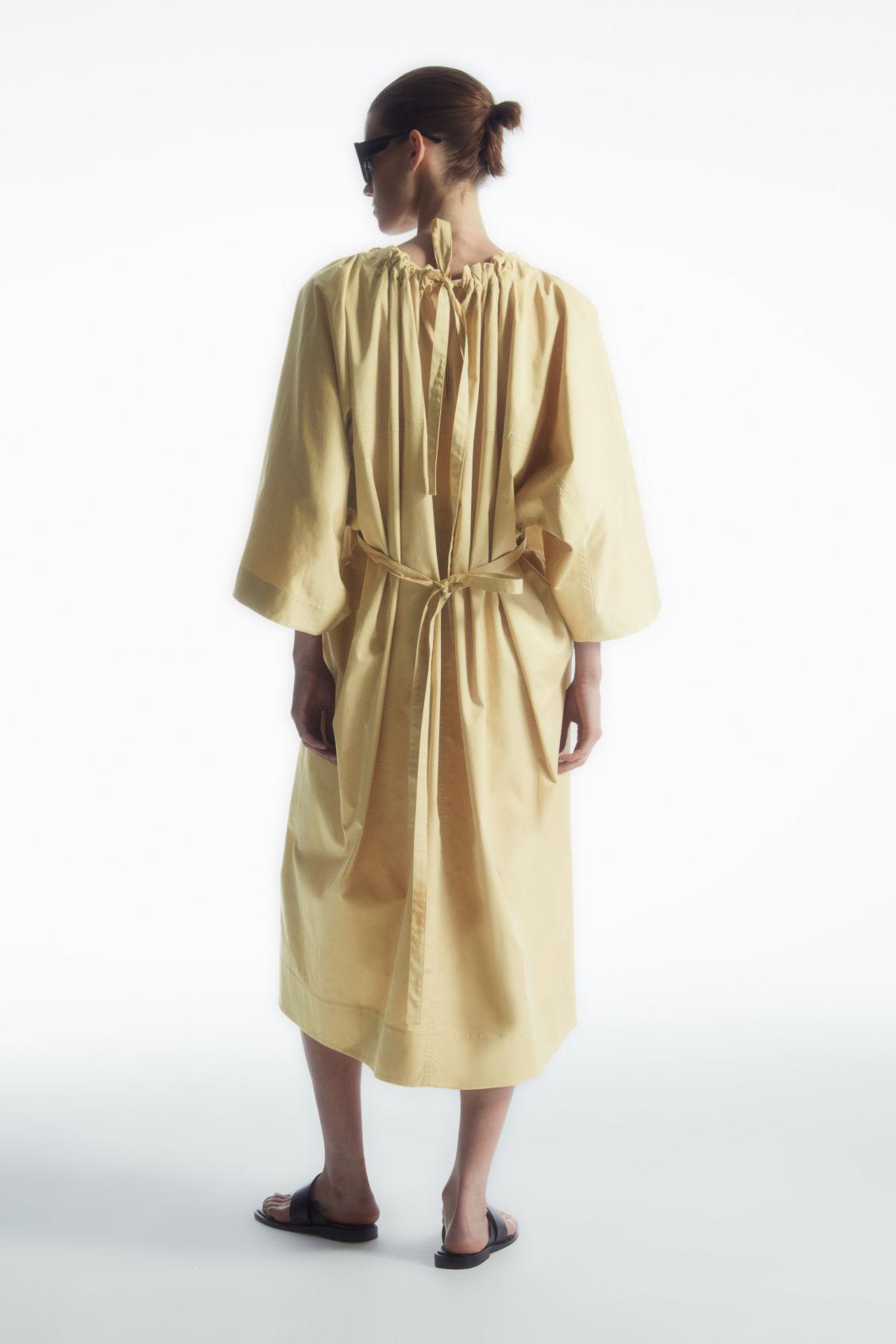 OVERSIZED COTTON MIDI DRESS Product Image