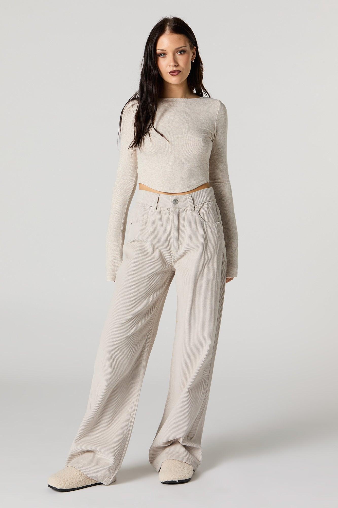 Corduroy Straight Leg Pant Female product image