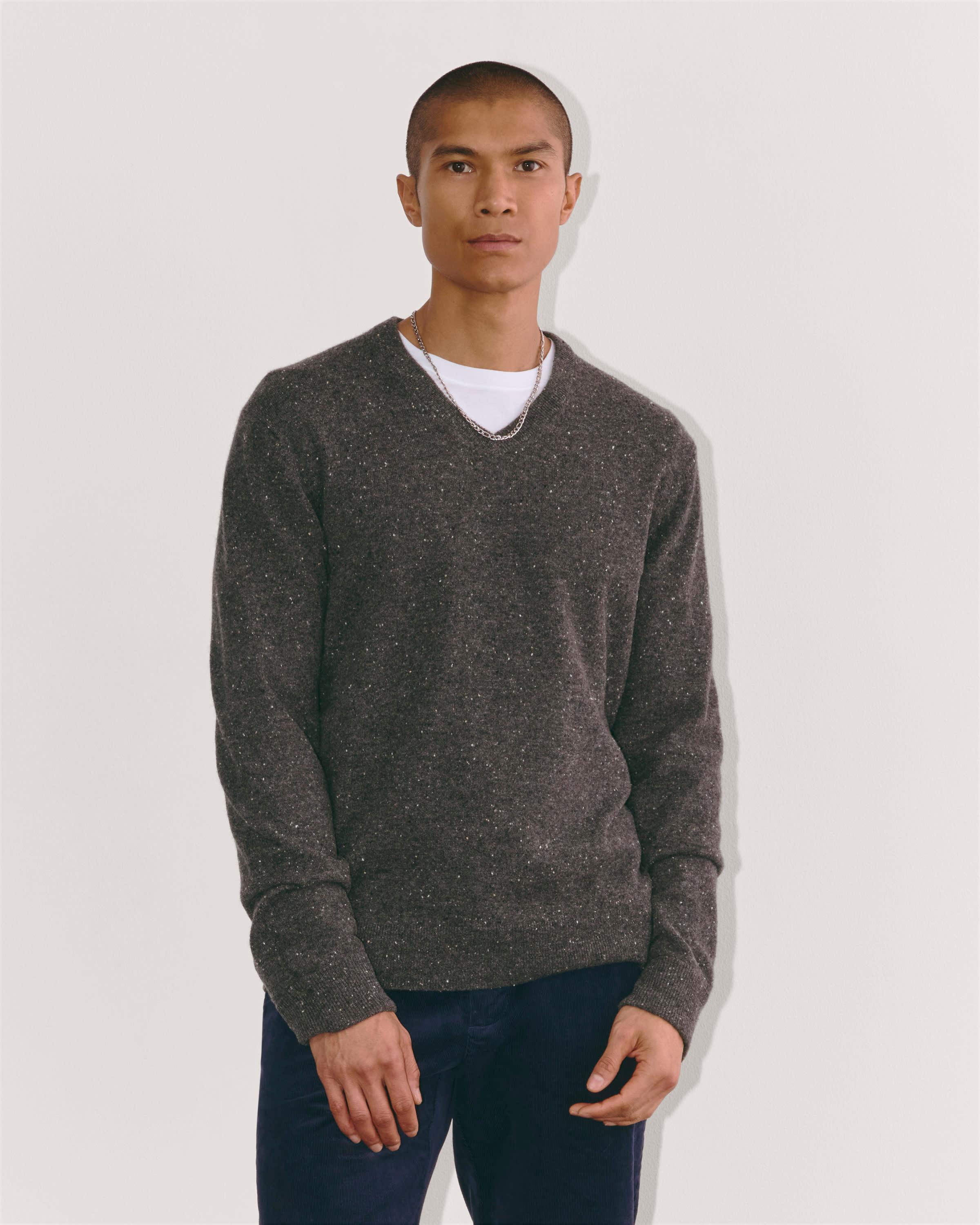 The Cashmere V-Neck Sweater Product Image