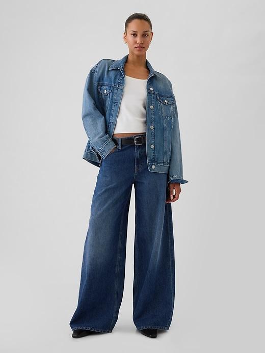 Mid Rise Extra Baggy Jeans Product Image