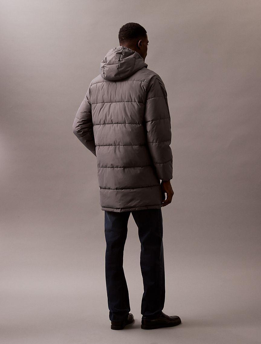 Heavyweight Hooded Long Puffer Coat Product Image