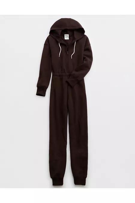 OFFLINE By Aerie Cloud Fleece Jumpsuit Womens Product Image