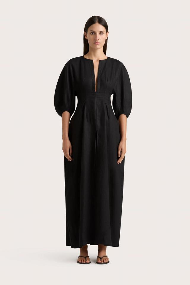 Soleil Maxi Dress Black Product Image