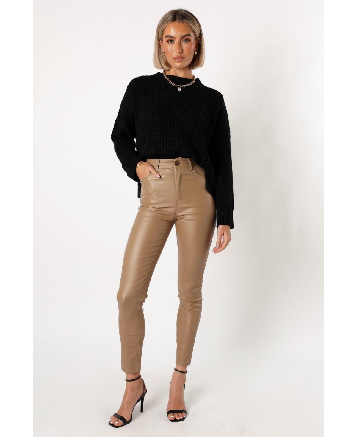 Petal and Pup Womens Sammie Leather Pants product image