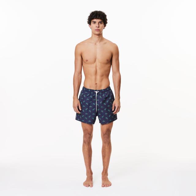 Men's Crocodile Print Swim Trunks Product Image