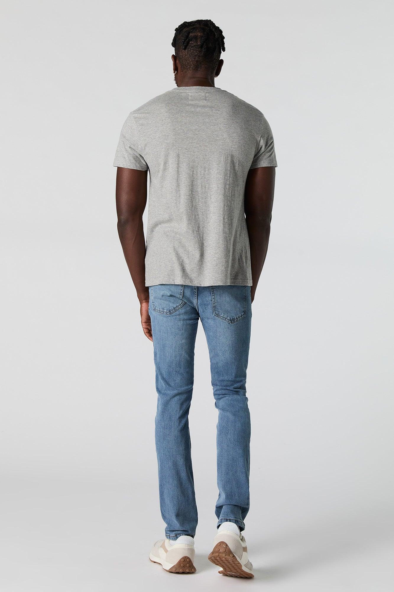 Medium Wash Slim Jean Male Product Image