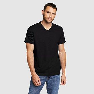 Men's Legend Wash Classic Short-Sleeve 100% Cotton V-Neck T-Shirt Product Image