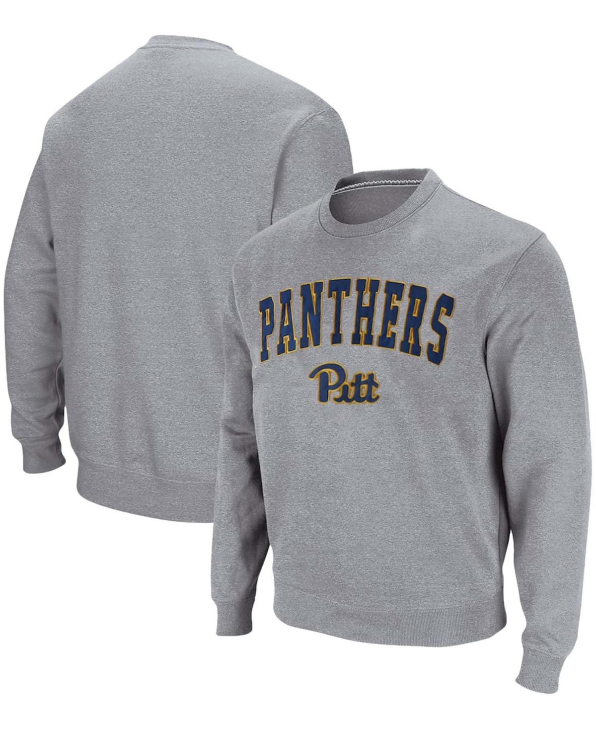 Mens Colosseum Pitt Panthers Arch & Logo Sweatshirt Product Image