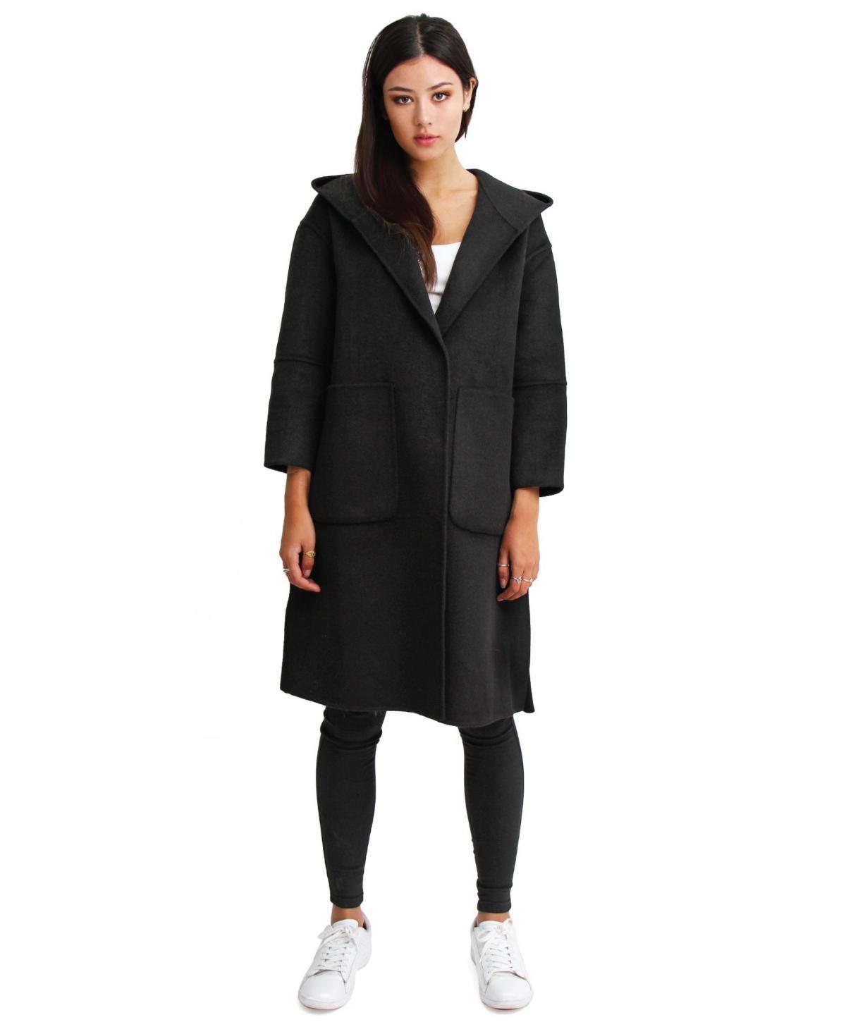 Women Belle & Bloom Walk This Way Wool Blend Oversized Coat Product Image