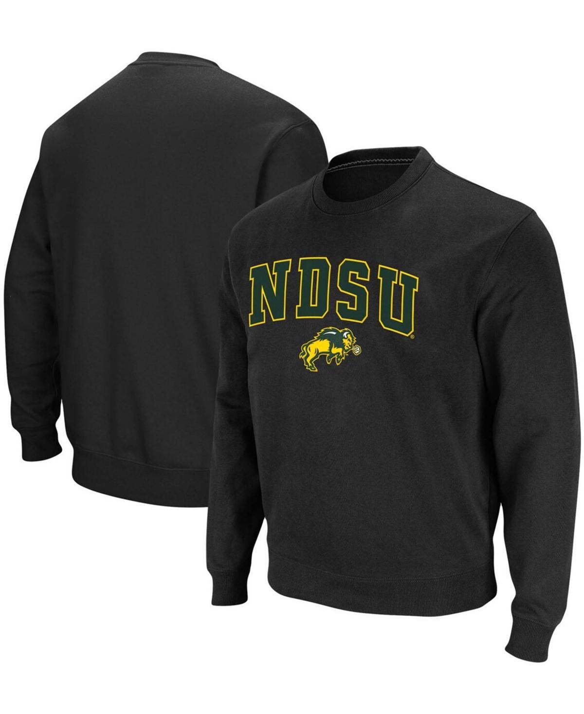 Colosseum Mens Ndsu Bison Arch & Logo Crew Neck Sweatshirt Product Image