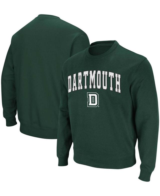 Mens Green Dartmouth Big Green Arch Logo Tackle Twill Pullover Sweatshirt Product Image