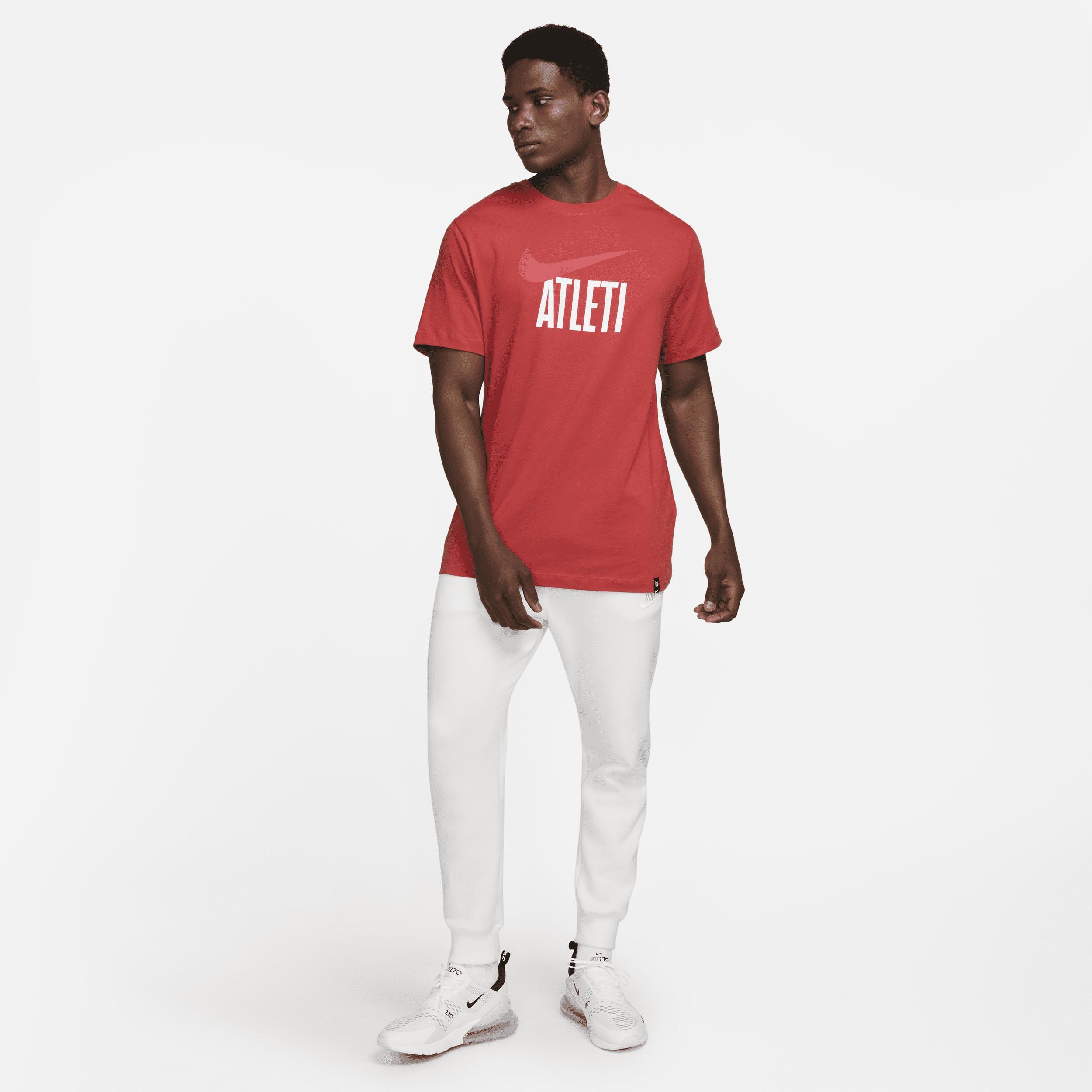 Mens Nike Red Atletico de Madrid Swoosh T-shirt Product Image