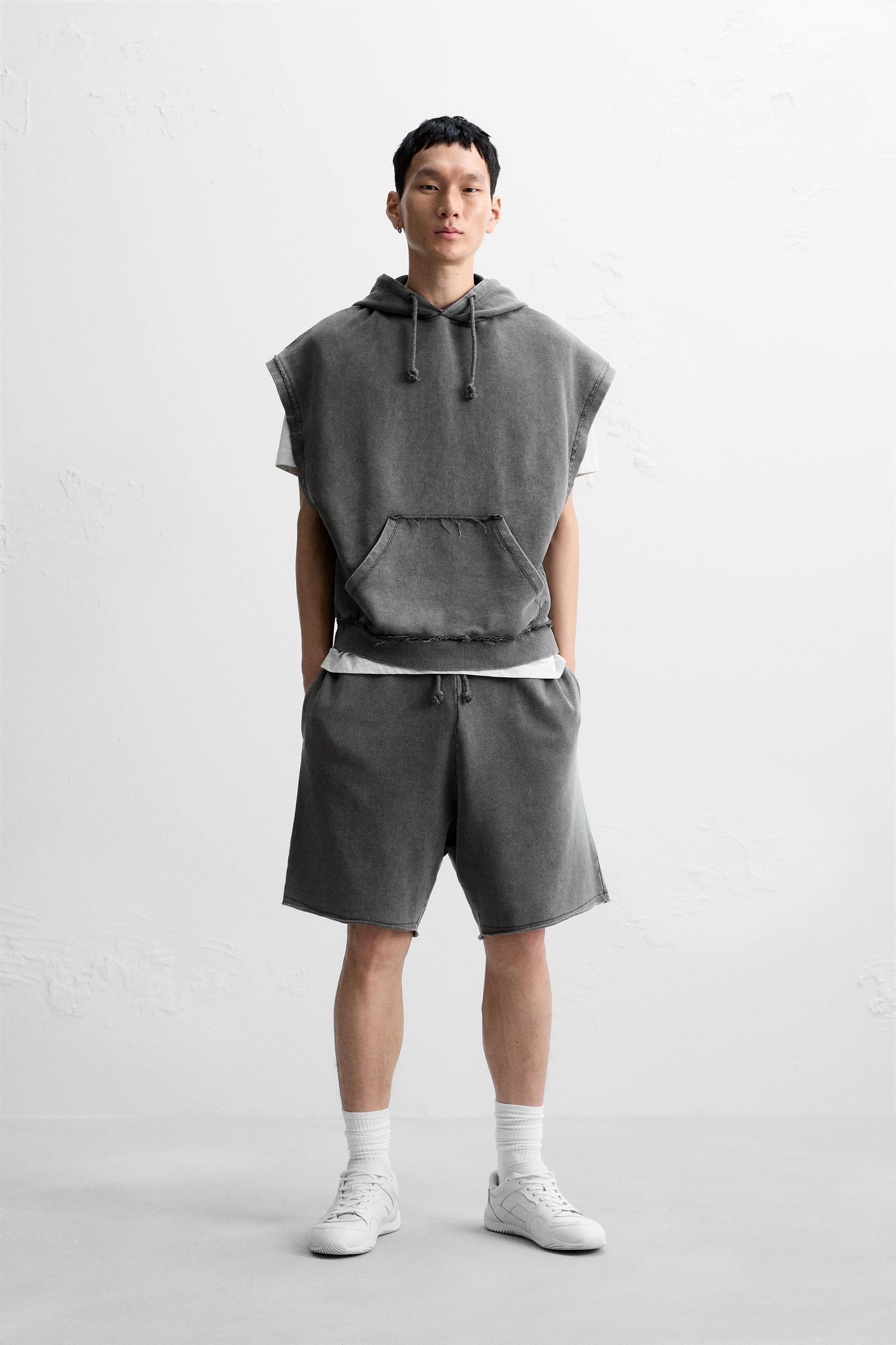 WASHED JOGGER SHORTS Product Image