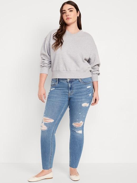 Mid-Rise Rockstar Super-Skinny Jeans product image