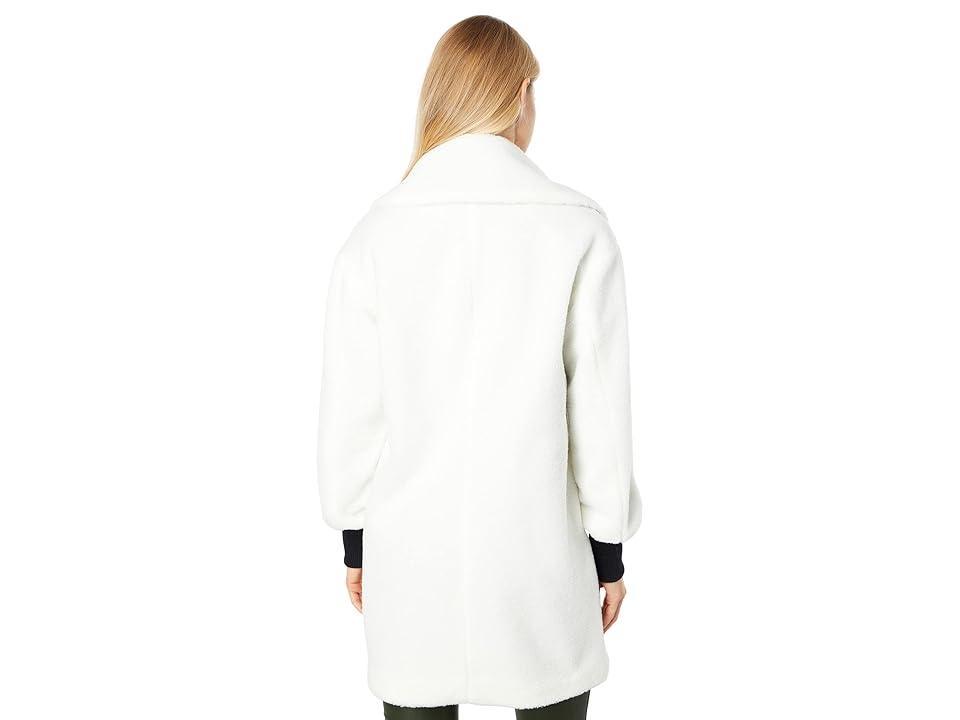 NVLT Solid Berber Coat (Cream) Women's Clothing Product Image