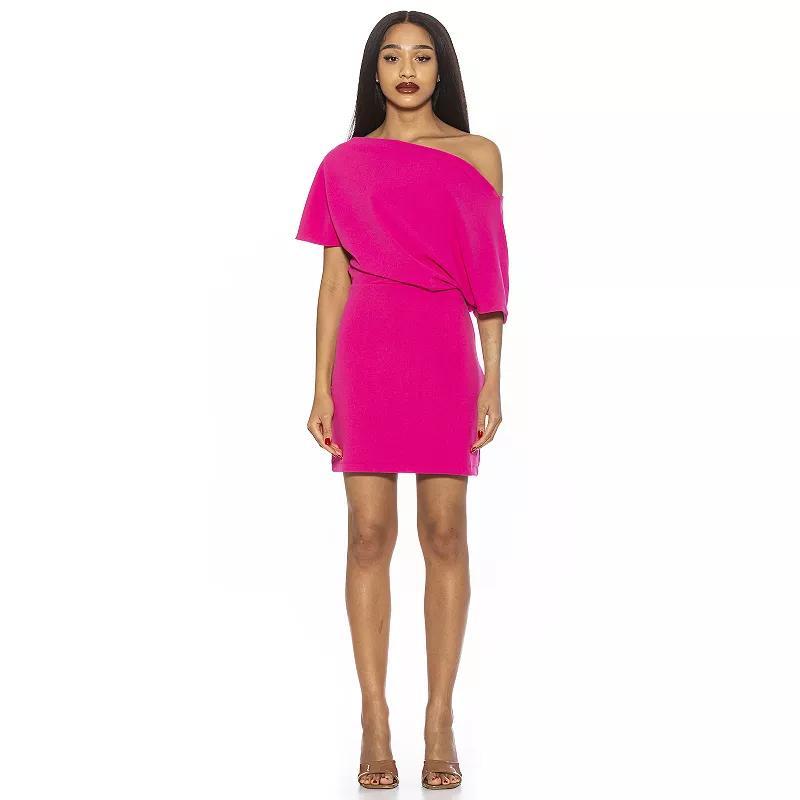 Alexia Admor Suri Draped Mini Dress Product Image