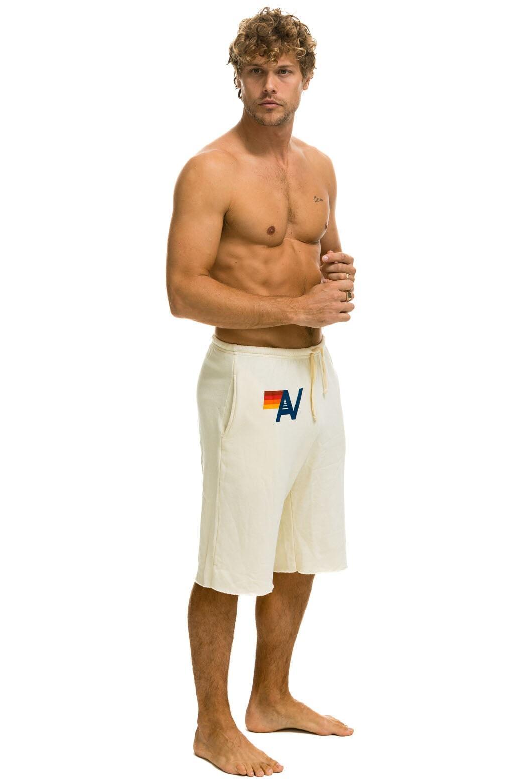 MEN'S LOGO SWEATSHORTS - VINTAGE WHITE  Product Image