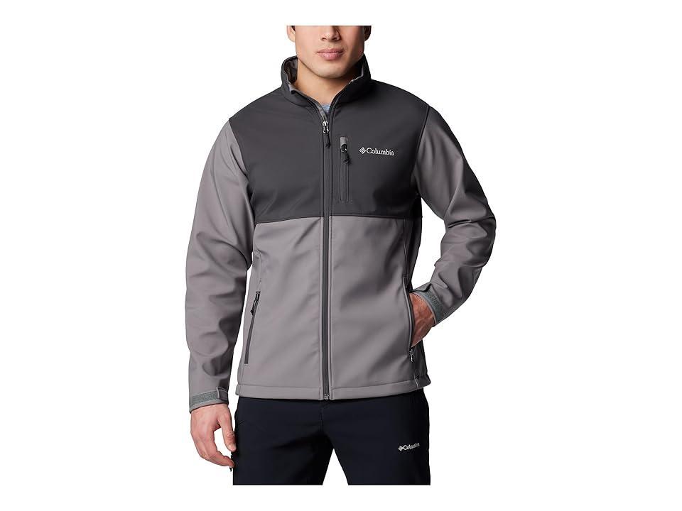 Columbia Ascender Softshell Jacket (City Grey/Shark) Men's Coat Product Image