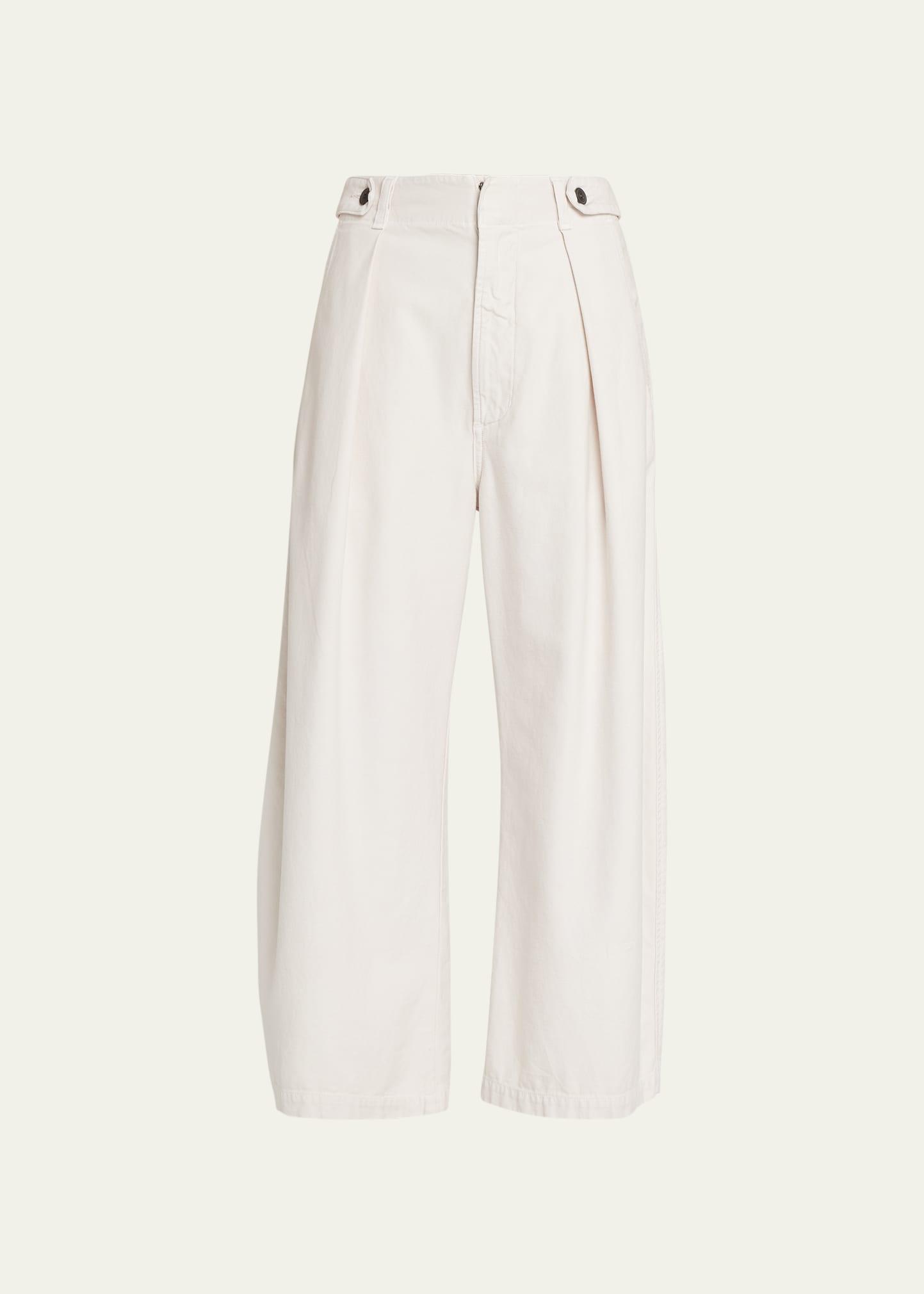 Citizens of Humanity - Women's Payton Cropped Utility Pants - Green - 28 - Moda Operandi Product Image