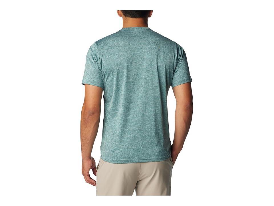 Columbia Hike Crew (Cloudburst Heather) Men's Clothing Product Image