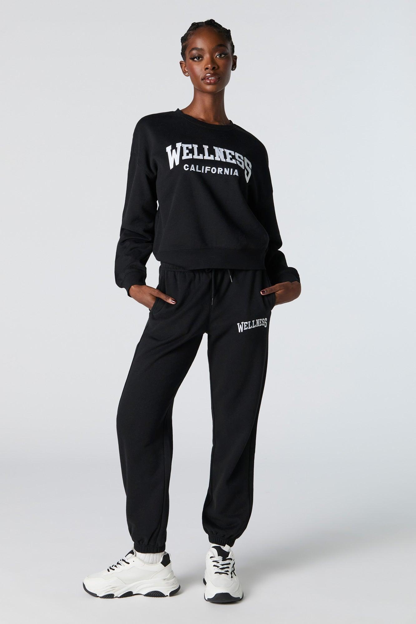 Destination Embroidered Fleece Jogger Female Product Image