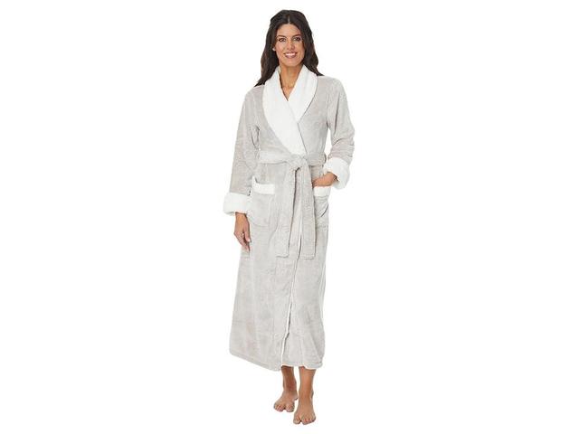 Natori Frosted Faux Fur Robe (Cashmere) Women's Pajama Sets Product Image