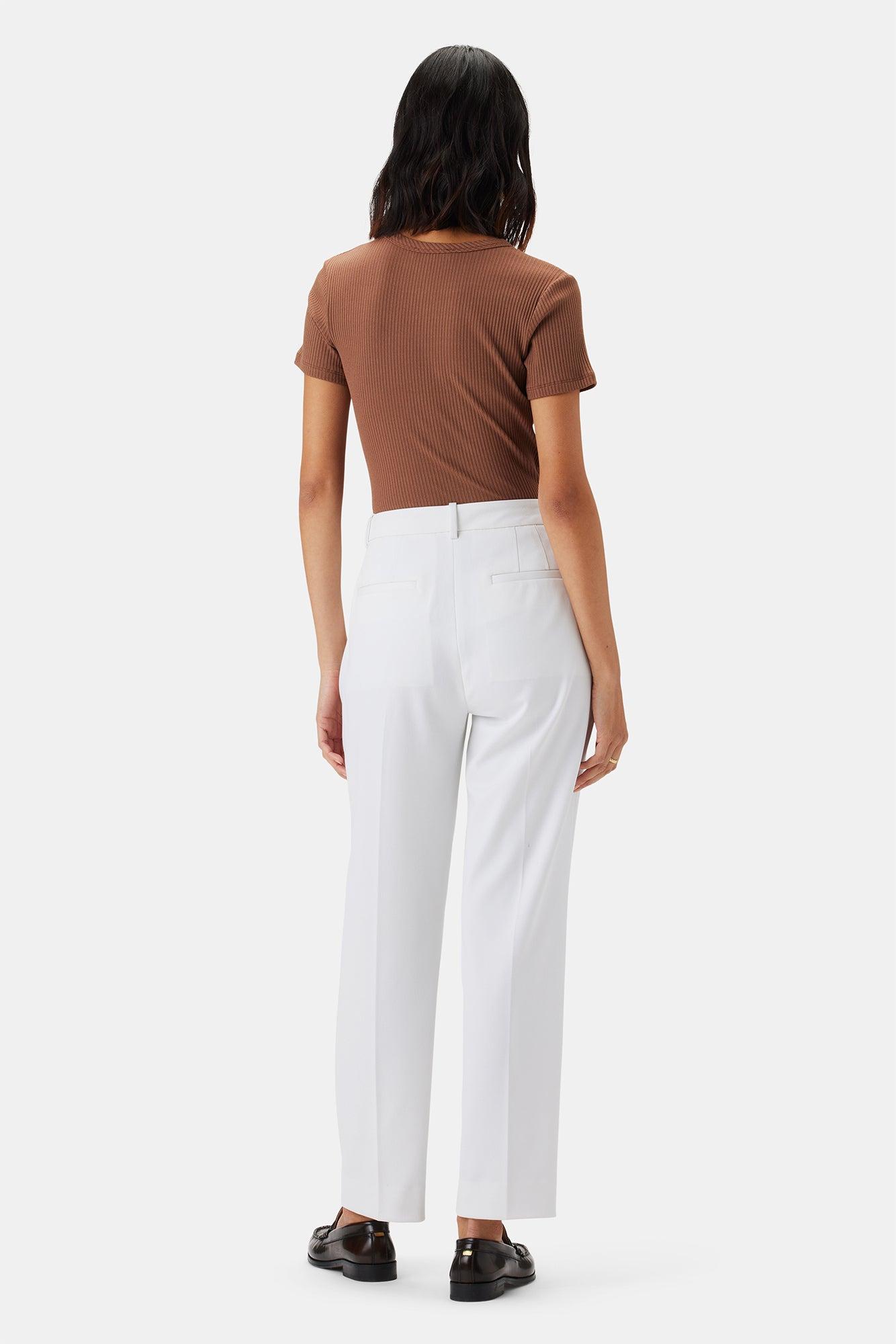 Taper Trouser - White Product Image