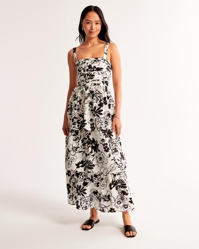 The A&F Emerson Tiered Maxi Dress Product Image