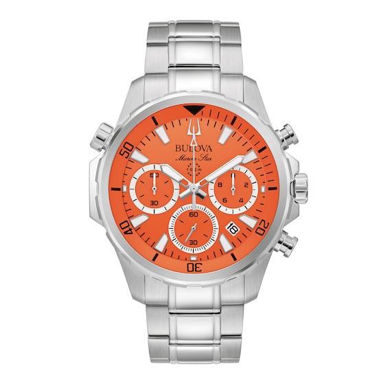 Kay Bulova Marine Star Chronograph Mens Watch 96B395 Product Image