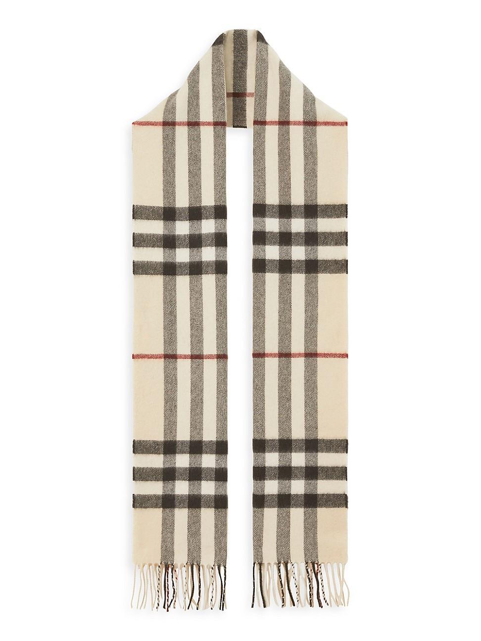 burberry Giant Icon Check Cashmere Scarf Product Image