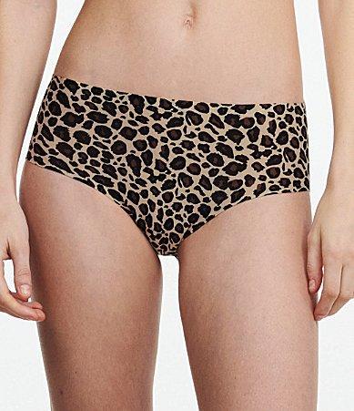 Chantelle Leopard Print Soft Stretch Hipster Panty Product Image