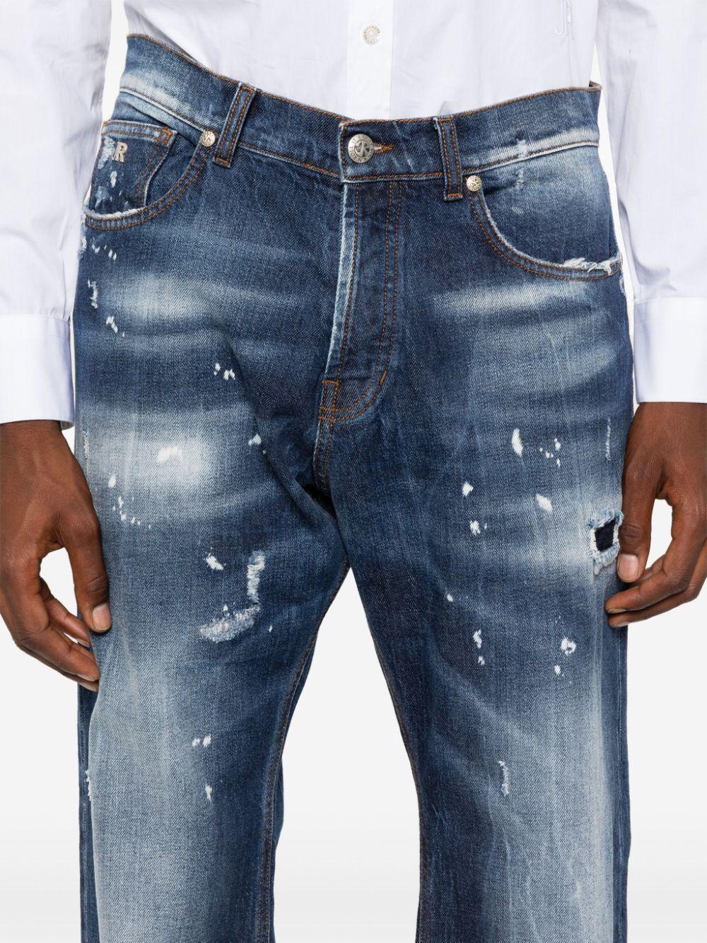 straight-leg cotton jeans Product Image