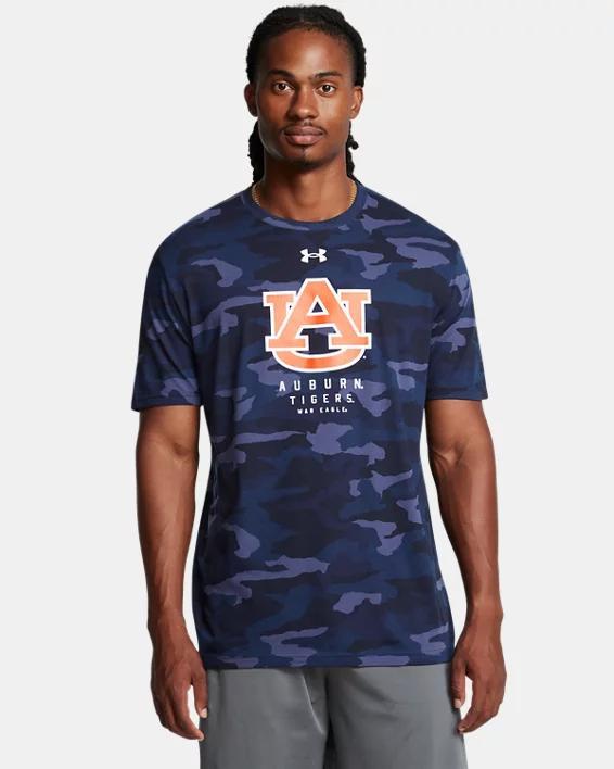 Mens UA Performance Cotton Camo Collegiate T-Shirt Product Image