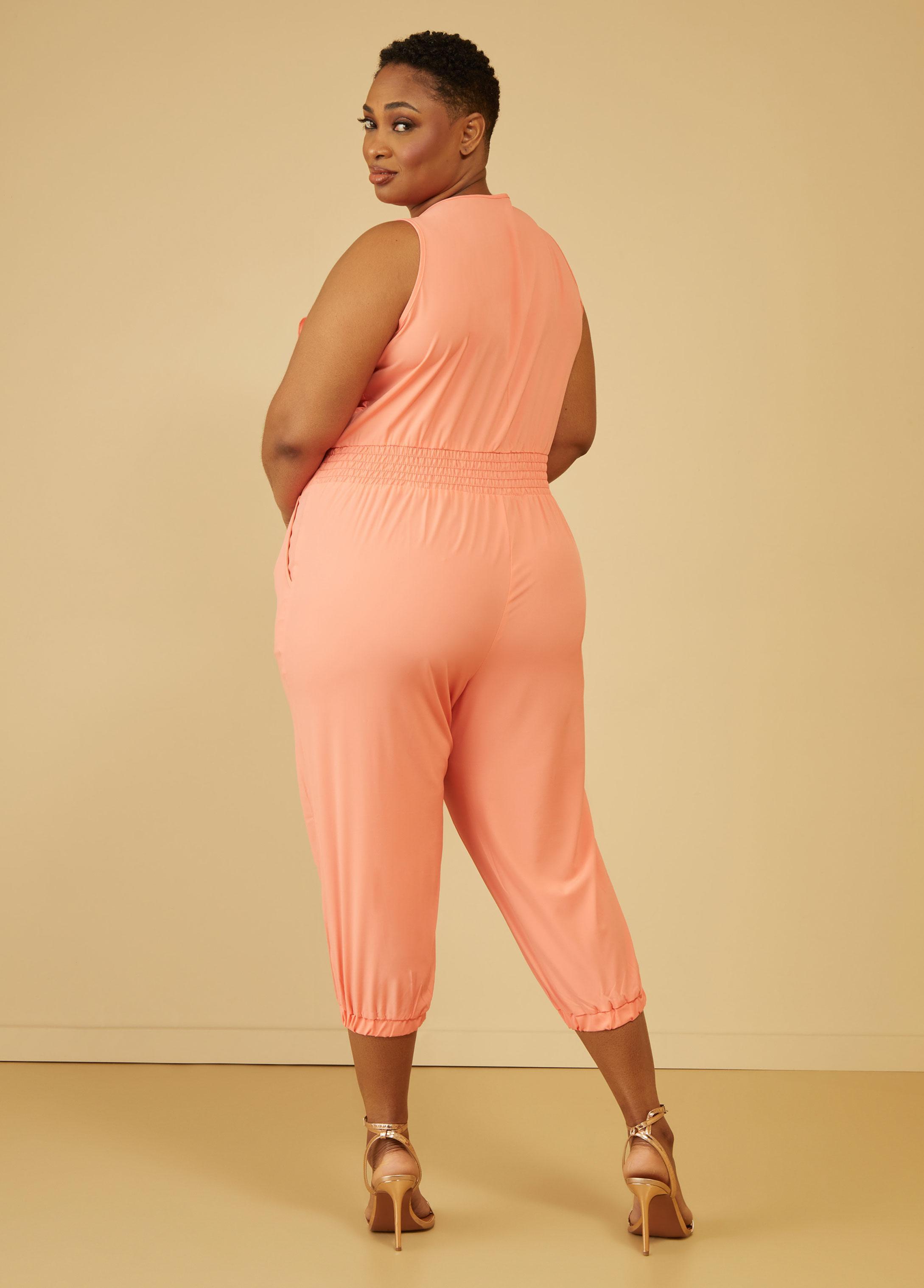 Ruffled Tapered Jumpsuit Product Image