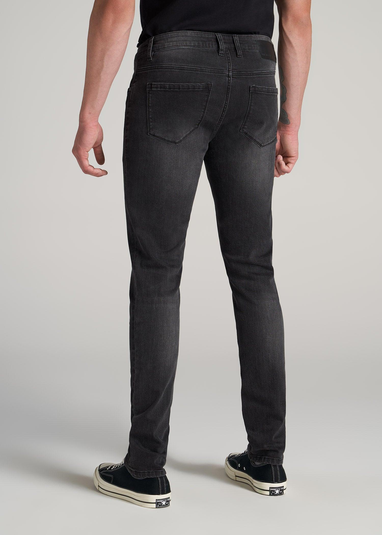 Travis SKINNY Jeans for Tall Men in Dark Smoke Male Product Image