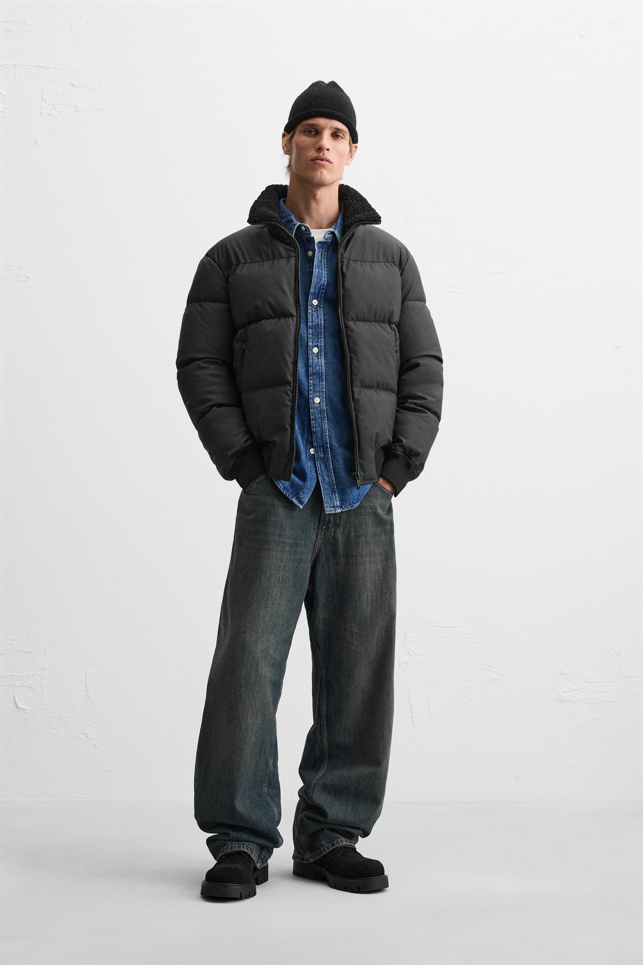 RUBBERIZED WATER REPELLENT PUFFER JACKET Product Image