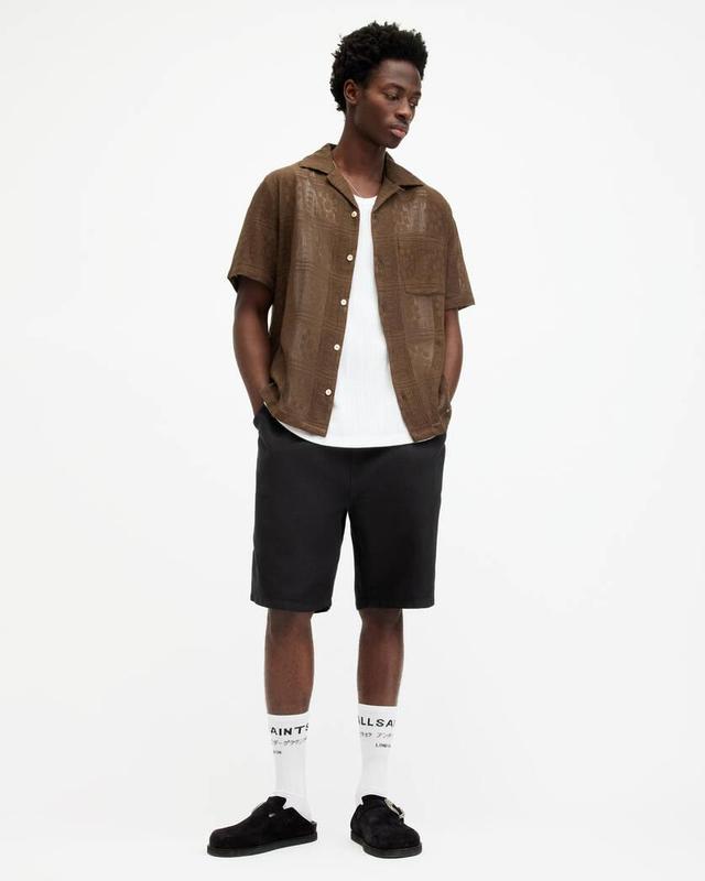 Hanbury Linen Blend Straight Fit Shorts Product Image