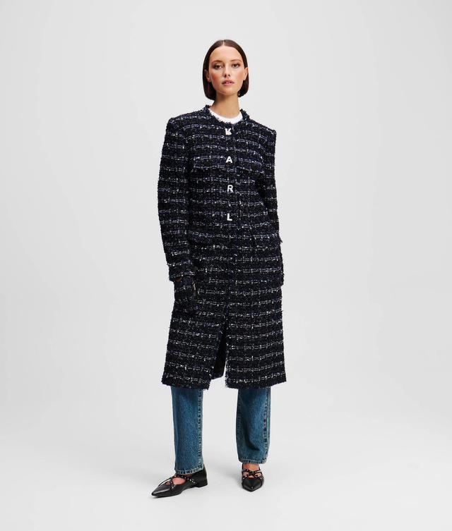 LONGLINE BOUCLÉ COAT Product Image