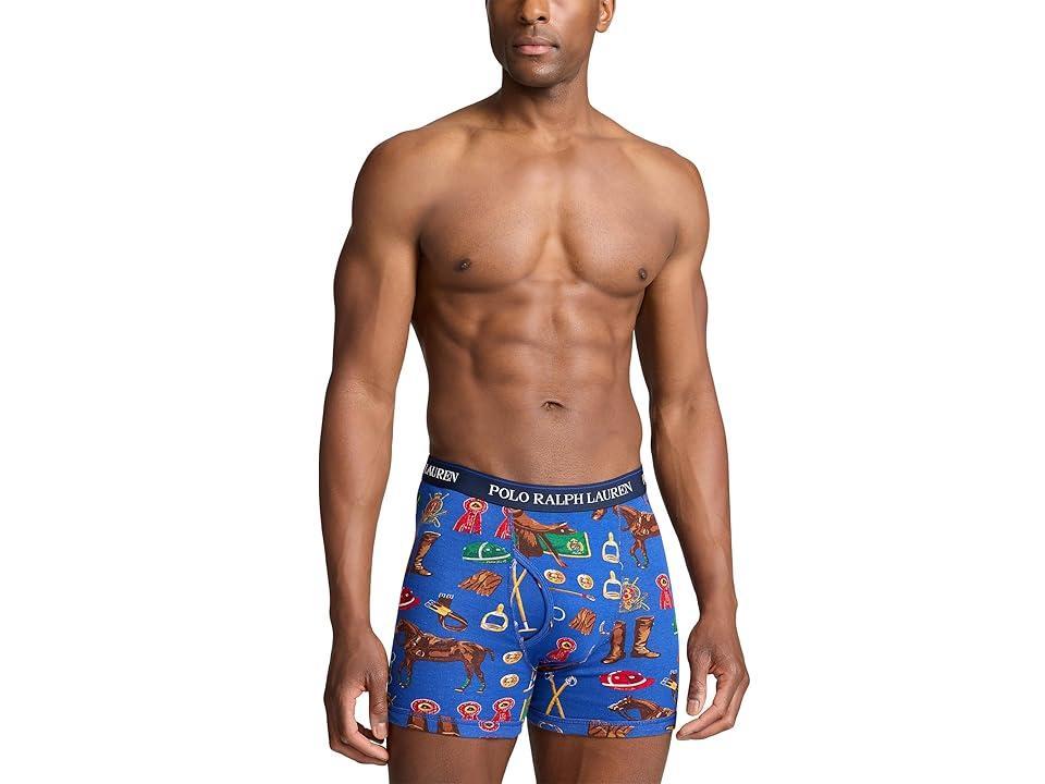 Polo Ralph Lauren Boxer Brief 3-Pack (Multicolor) Men's Underwear Product Image