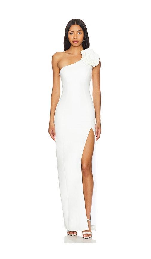 Lovers and Friends Petra Gown in White Product Image