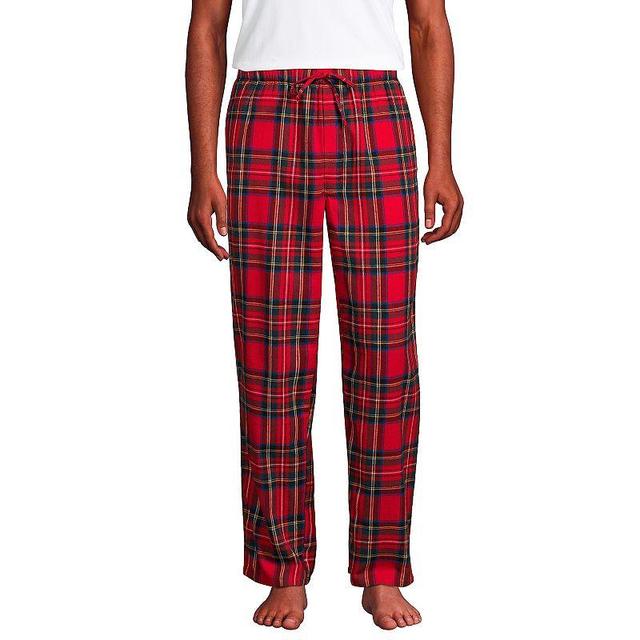 Lands End Mens Flannel Pajama Pants Product Image