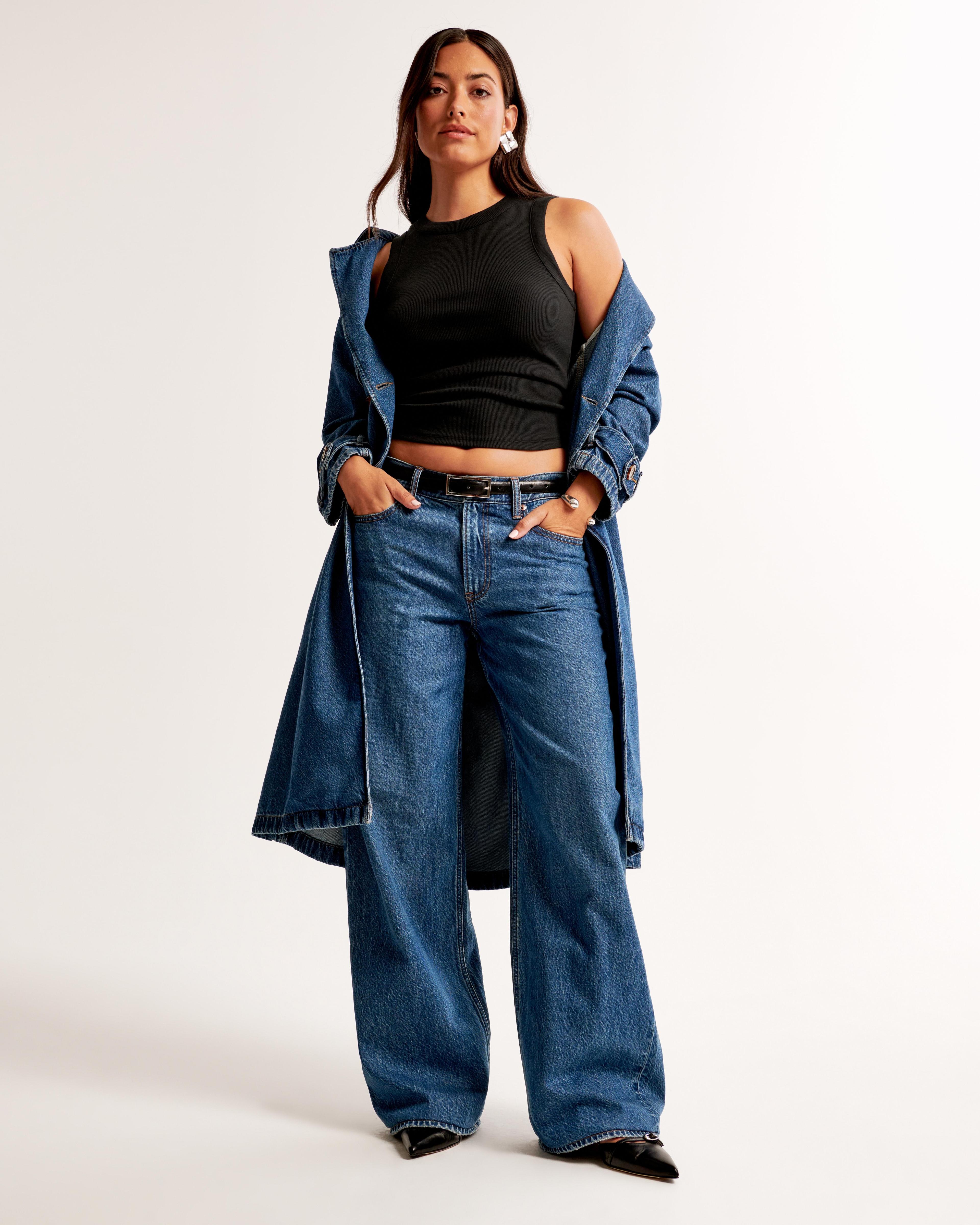 Curve Love Low Rise Ultra Loose Jean Product Image