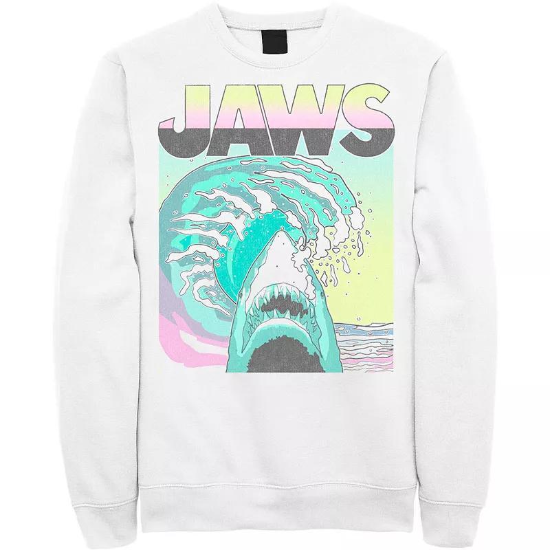 Mens Jaws 80s Jaws Vintage Poster Sweatshirt Product Image