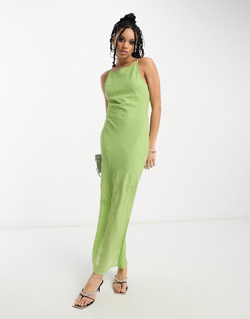 ASOS DESIGN bias cut slip midi dress product image