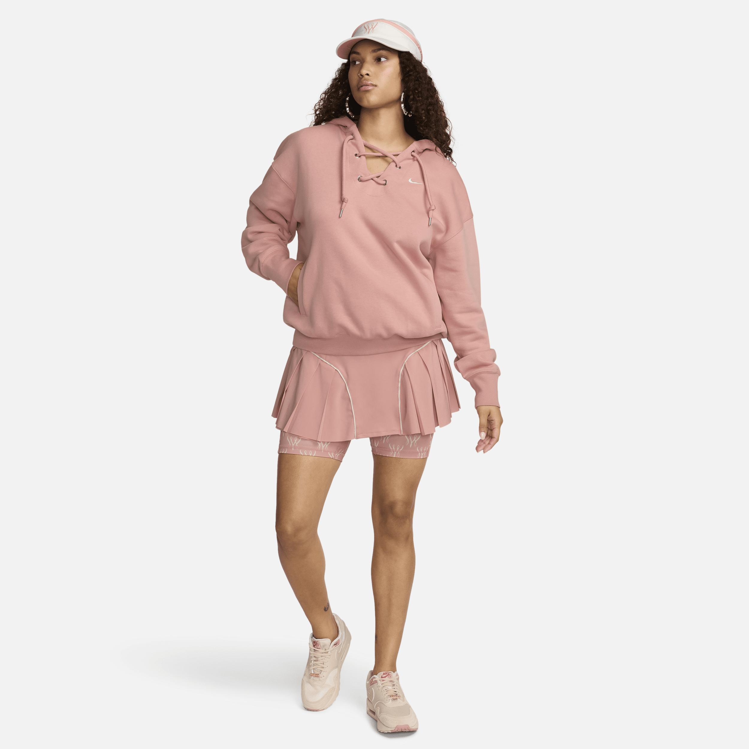 Nike Women's Serena Williams Design Crew Fleece Pullover Hoodie Product Image