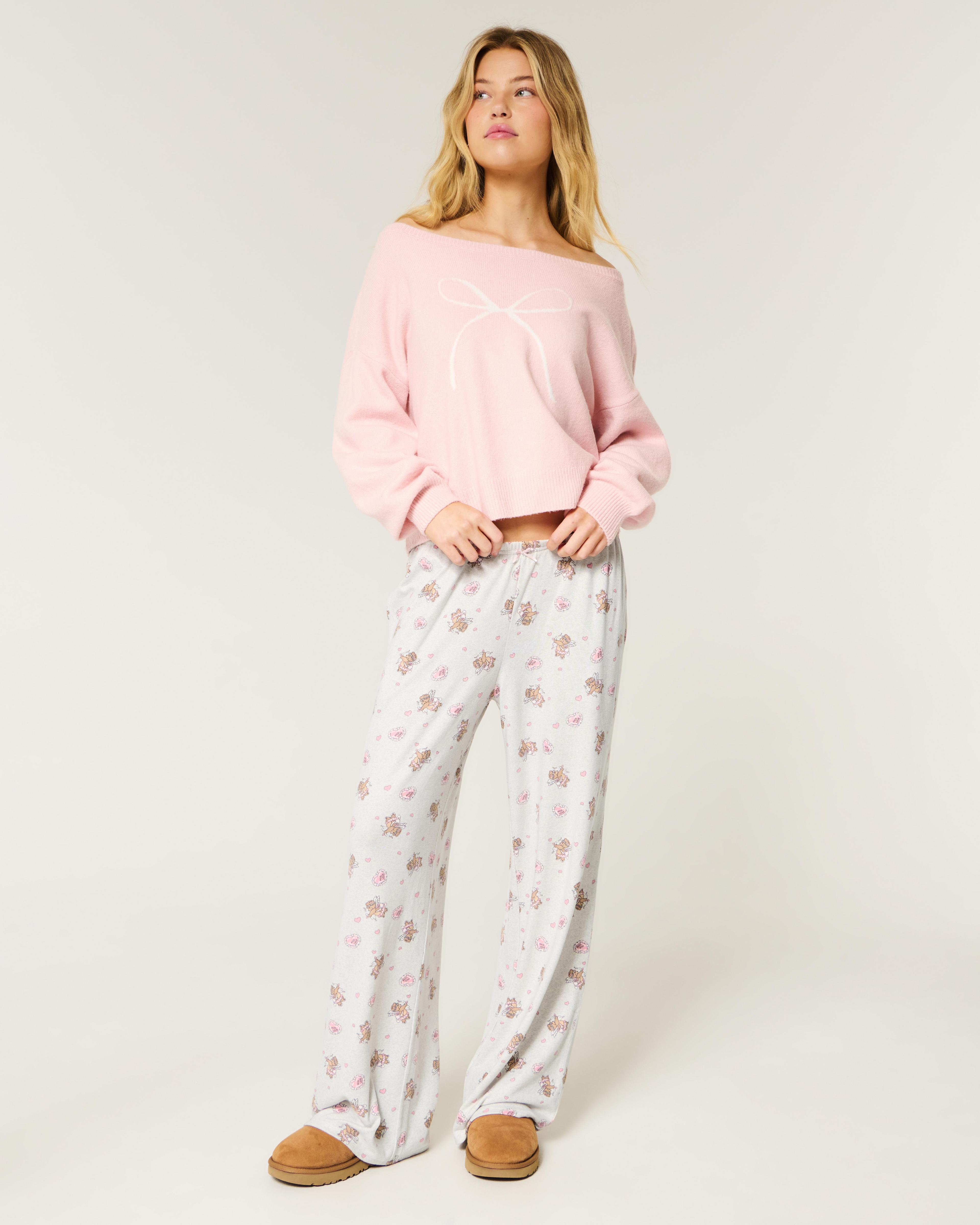 Pointelle Pajama Pants Product Image